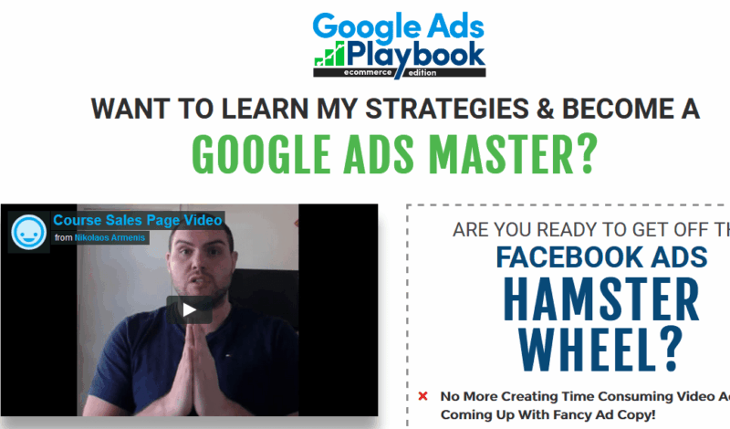 [SUPER HOT SHARE] Nik Armenis – Ecom Nomads The Google Ads Playbook Download
