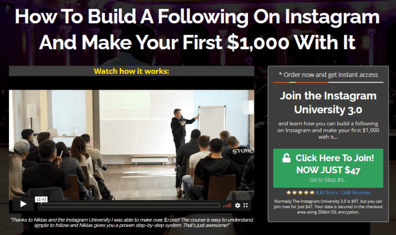 Niklas Pedde – Instagram University 3.0 Download