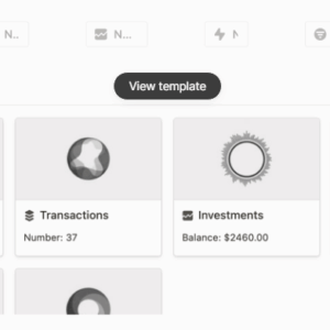 Notion x Finance PRO Download
