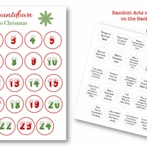 [GET] PLR Printable Christmas Advent Calendar + 2021 Calendar Free Download