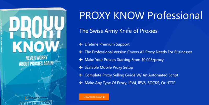 PROXY KNOW 4.0 Professional Download
