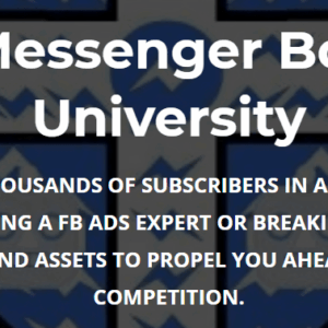 [SUPER HOT SHARE] Paul Baron – Messenger Bot University Download