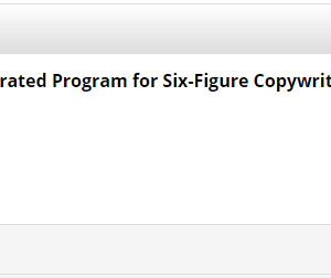 [SUPER HOT SHARE] Paul Hollingshead – AWAI’s Accelerated Program for Six-Figure Copywriting Download