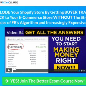 [SUPER HOT SHARE] Peter Chan Jr – Better Ecom Course Download