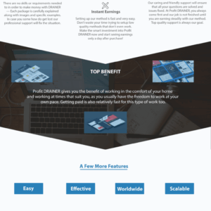 [GET] Profit DRAINER – Up To $200 Daily – Your Income Booster Download