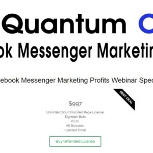 [SUPER HOT SHARE] Quantum Chat Bots $997 Download