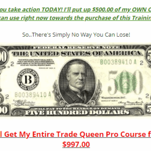 [GET] – Queen Trade Pro ($997) – Formula To Winning 97% of Your Trades Download