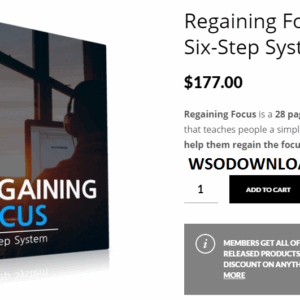 [GET] Regaining Focus – A Six-Step System Download