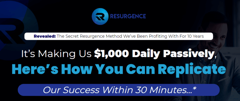 Resurgence – Secret Resurgence Method We’ve Been Profiting With For 10 Years Free Download