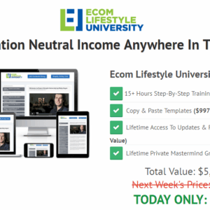 [SUPER HOT SHARE] Ricky Hayes – Ecom Lifestyle University Download