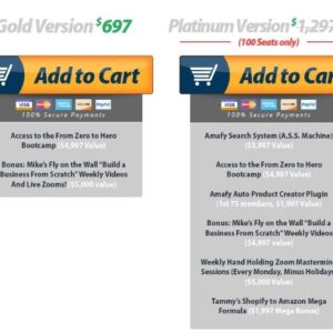 [SUPER HOT SHARE] Roger and Barry – Amafy Ecom Bootcamp (Platinum) Download