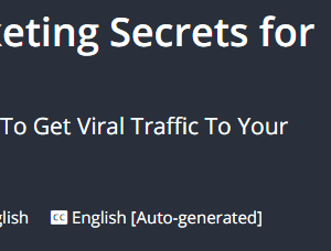 [GET] SEO Training: Dirty Marketing Secrets for Website Traffic Download