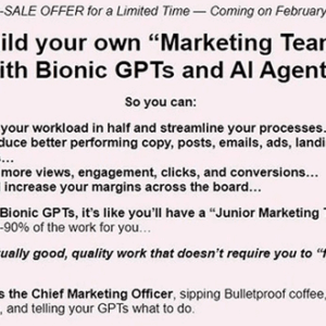 Sam Woods – Bionic GPTs, AI Agents Download
