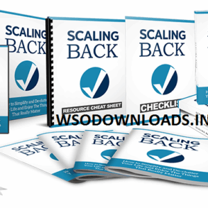 [GET] Scaling Back – UnstoppablePLR.com Download