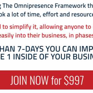 [SUPER HOT SHARE] Scott Oldford – Omnipresence In 7 Days Masterclass Download