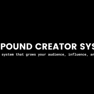 Sean Anthony – The Compound Creator System + Bonus Download