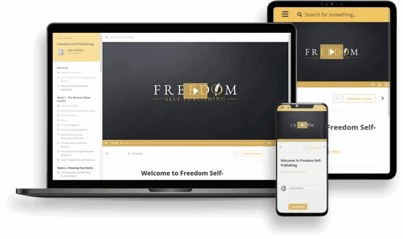 Sean Dollwet – Freedom Self-Publishing Program Download