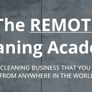 Sean Parry – The Remote Cleaning Academy Download