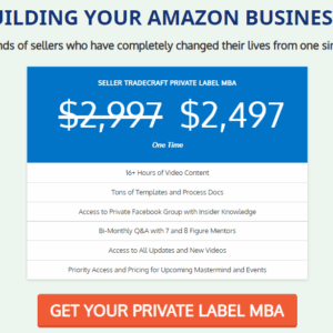 [SUPER HOT SHARE] Seller Tradecraft – Private Label MBA Download