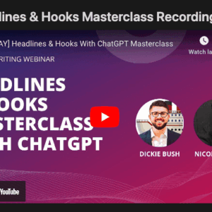 Ship30For30 – Headlines & Hooks Masterclass with ChatGPT Update Download