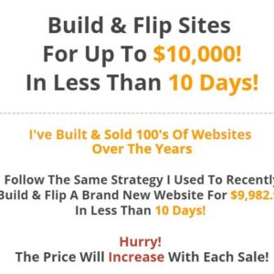 [GET] Smart Site-Flipper – Build and Flip Sites For Up To $10,000! In Less Than 10 Days!