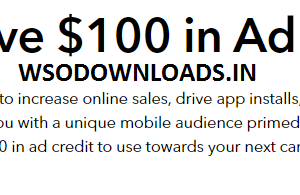 [GET] SnapChat $100 Ads coupon for US and CANADA Download