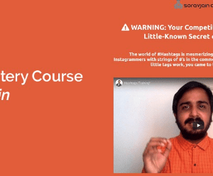[SUPER HOT SHARE] Sorav Jain – Hashtag Mastery Course Download
