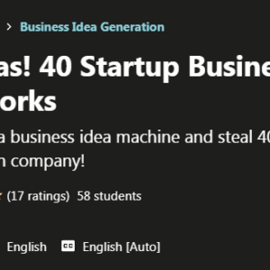 Steal My Ideas! 40 Startup Business Ideas + Idea Frameworks Free Download