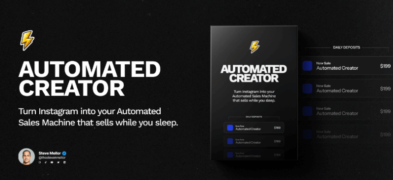 Steve Mellor – Automated Creator System 2024 Download