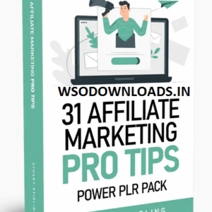 [GET] Stuart Stir – 31 Affiliate Marketing PRO Tips (Power PLR Pack) Download