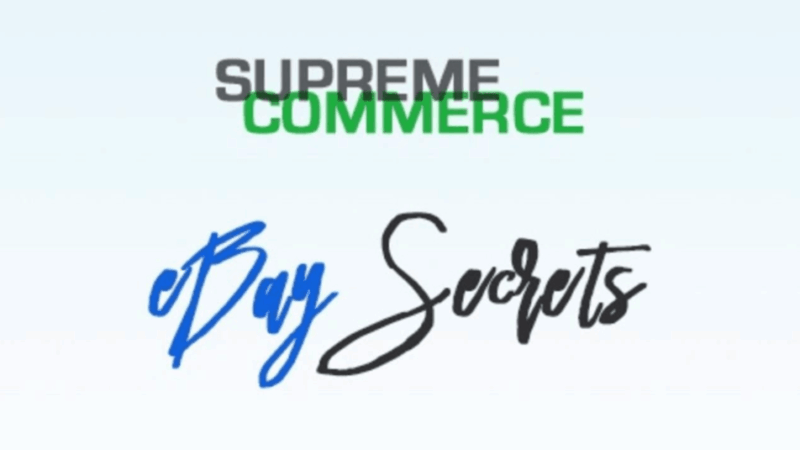 Supreme Training – Secrets To Successful Ebay Dropshipping Download