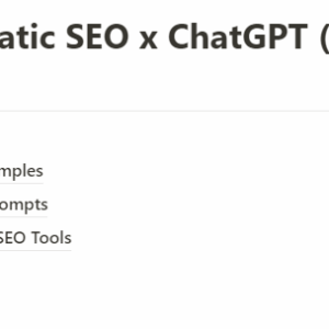 Surdeep Singh – Programmatic SEO X ChatGPT to 10x Website Traffic in 6-9 Months Download