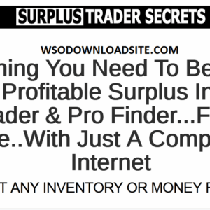 [SUPER HOT SHARE] Surplus Trader Secrets Download