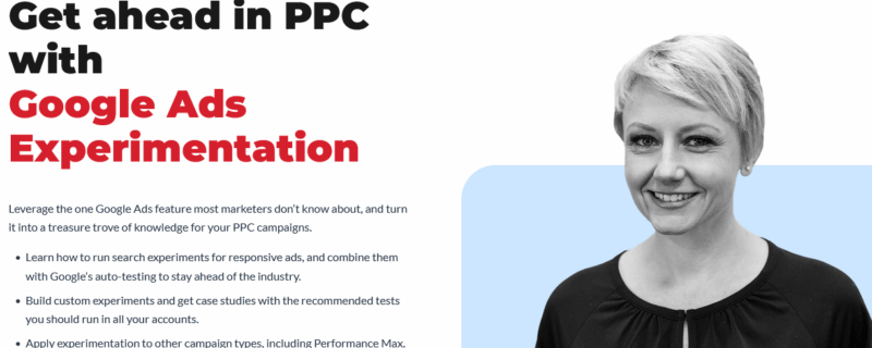 Susan Wenograd (CXL) – Google Ads Experiments Download
