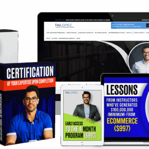 [SUPER HOT SHARE] Tai Lopez – Ecommerce Specialist Certification Download