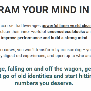 Tej Dosa – Clean Your Inner World- Reprogram Your Mind In 45 Days Download