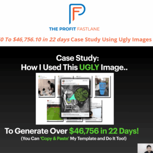 [SUPER HOT SHARE] The Profit Fastlane – $0 To $46,756.10 in 22 days Case Study Using Ugly Images Download