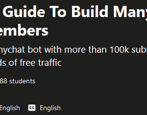 [GET] The Ultimate Guide To Build Manychat Bot with 100k Members Free Download