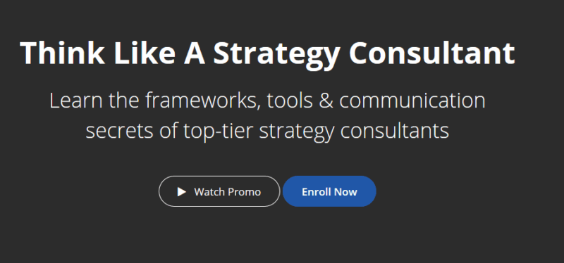 [SUPER HOT SHARE] Think Like A Strategy Consultant Download