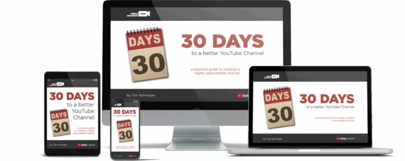 [SUPER HOT SHARE] Tim Schmoyer – 30 Days to A Better YouTube Channel Download