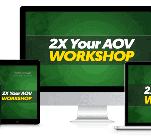 Todd Brown – 2X Your AOV Virtual Workshop Download