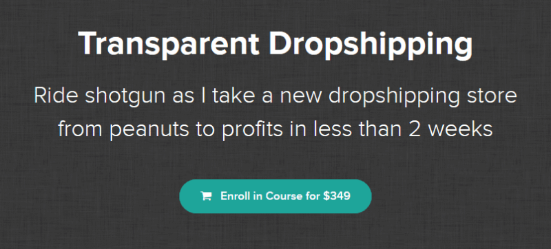 [SUPER HOT SHARE] Transparent Dropshipping 2019 Download