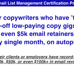 Troy Ericson – The Email List Management Certification Program Download