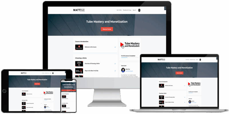 Matt Par – Tube Mastery and Monetization 2.0 (2021) – Make VIRAL VIDEOS and Make 7 Figures from EACH Channel Download