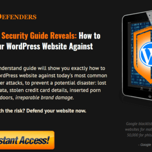 [GET] WPDefenders – Ultimate WordPress Security Manual 2019 Download