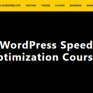 WPJohnny – WordPress Speed Optimization Courses Download
