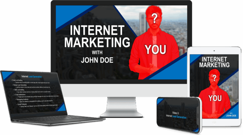 [GET] John Doe – YouPLR Internet Marketing + OTO Free Download