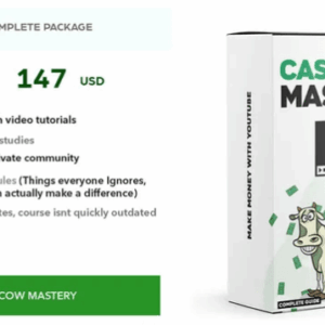 YouTube – CashCow MASTERY (Full Course) Free Download