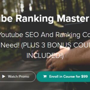 [SUPER HOT SHARE] David J Woodbury -YouTube Ranking Master Class + 3 Bonus Courses Download