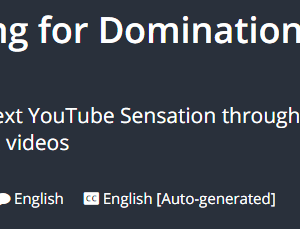 [GET] YouTube Video Marketing for Domination: ViralNomics 2019 Download